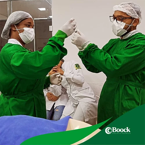 Colégio Boock - CURSO TÉCNICO EM ENFERMAGEM Inicie sua carreira na Enfermagem em uma instituição de referência. No Colégio Politécnico Boock, oferecemos um curso técnico em Enfermagem reconhecido pelo MEC, com estágio garantido e material educacional gratuito. Prepare-se para uma carreira de sucesso na área de saúde.